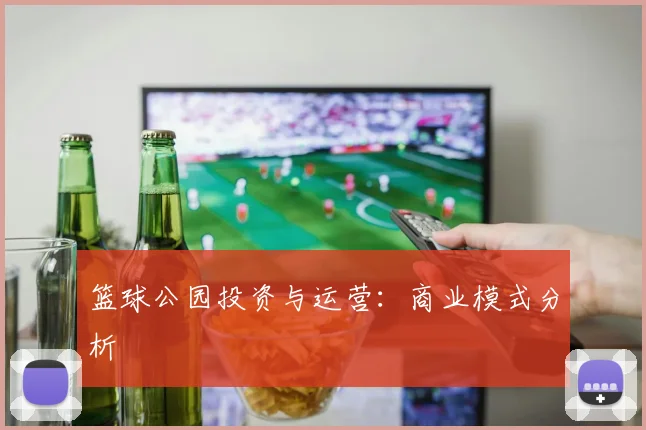 篮球公园投资与运营:商业模式分析